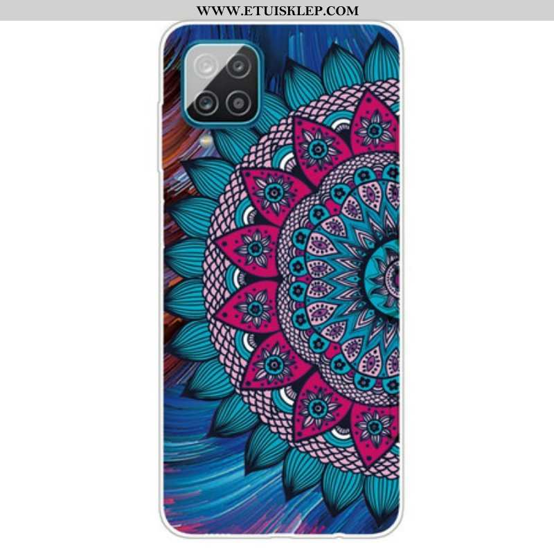 Etui do Samsung Galaxy M12 / A12 Kolorowa Mandala